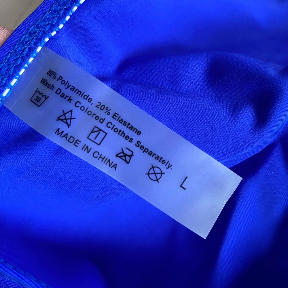 NWT Neon Color Block Bikini - Picture 7 of 8